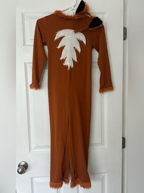 Girls Sly Fox Costume with Headband - Halloween Costume - Medium